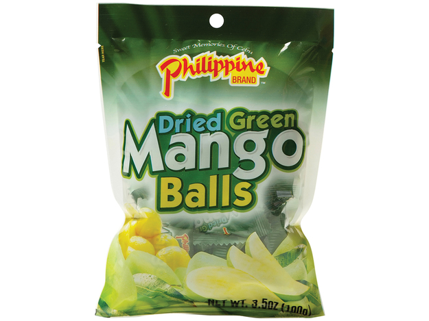 Getrocknete Grüne Mango-Kügelchen