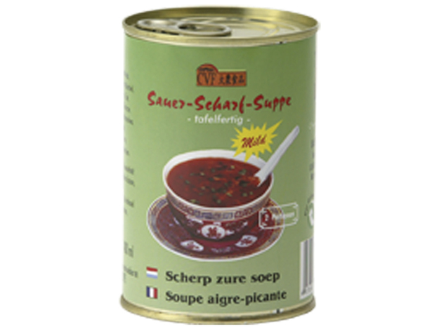 Chinesische Scharf-Saure Suppe (Mild)