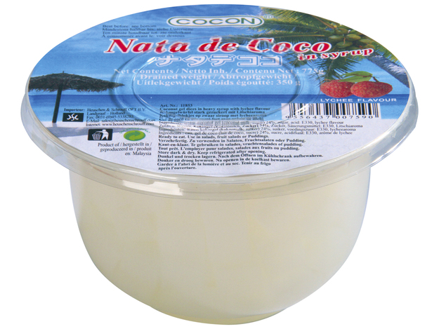 Nata de Coco in Sirup Litschigeschmack