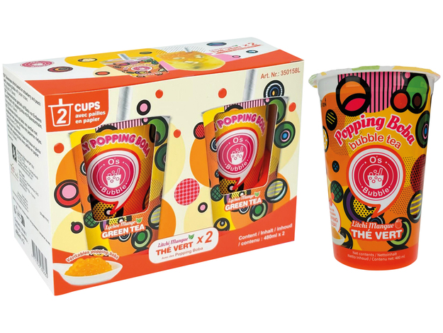 Boba Getränk Litschi & Mango