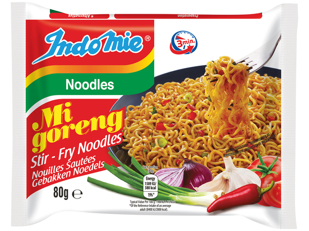 Instant Nudeln Mi Goreng (Gebraten)