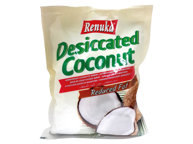 Getrocknete Kokosraspeln (Fettreduziert)