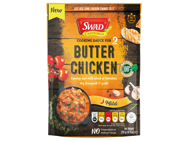 Butterhuhn Currysauce