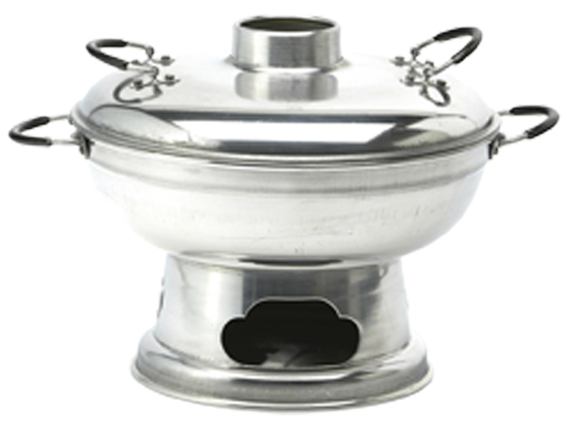 Aluminium Fonduetopf (Ø 24 cm)
