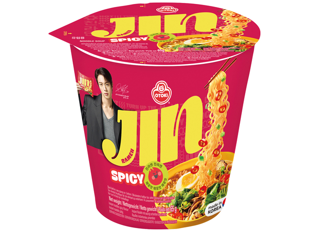 Instant Nudeln Jin Ramen Scharf