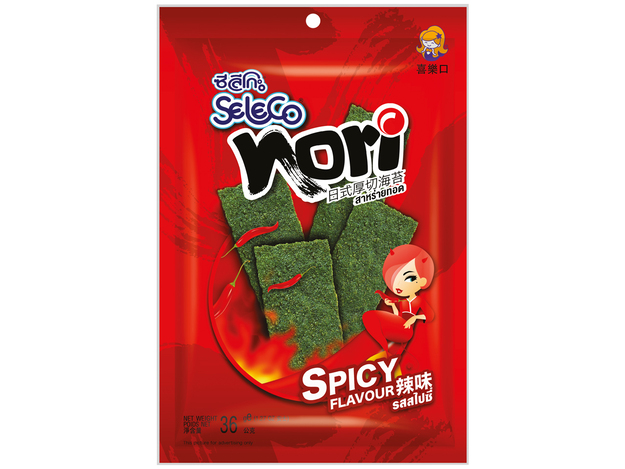 Seetangsnack Scharf