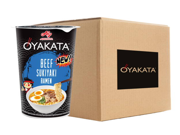 Instant Nudeln Japanische Sukiyaki Rind