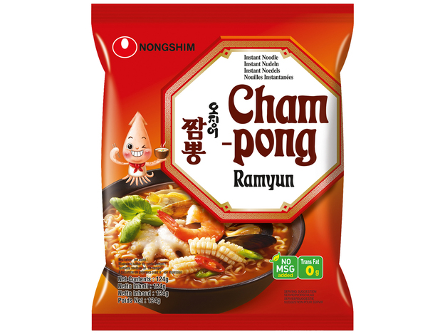 Instant Nudeln Champong