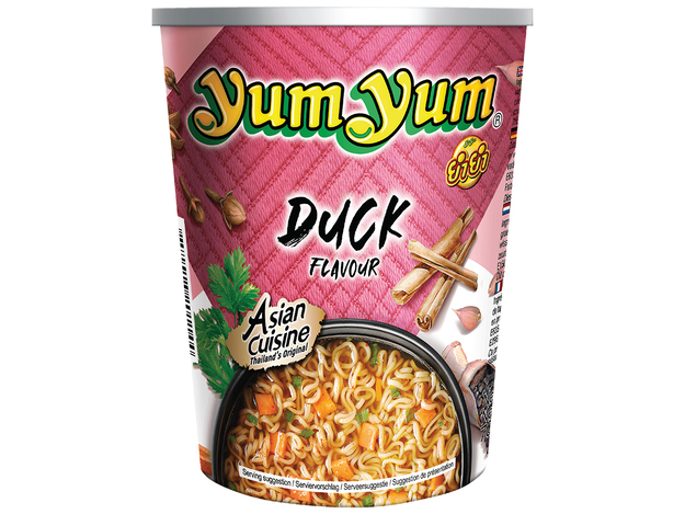 Instant Nudeln Ente