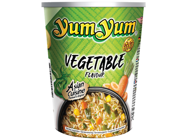 Instant Nudeln Gemüse