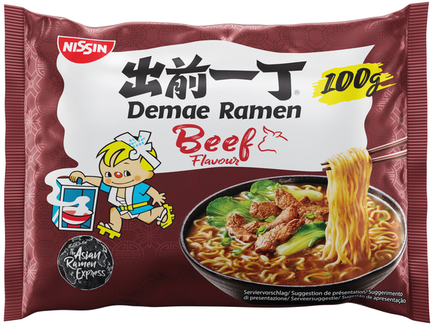 Demae Ramen Instant Nudeln Rindfleisch