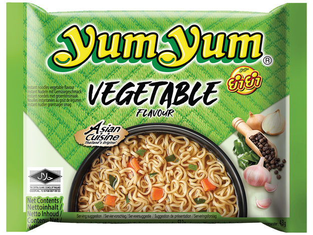 Instant Nudeln Gemüse