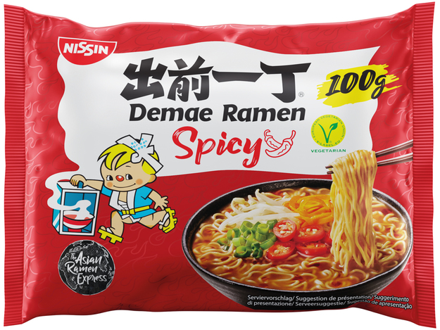 Demae Ramen Instant Nudeln Scharf
