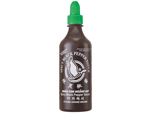 Scharfe Sauce mit Schwarzem Pfeffer