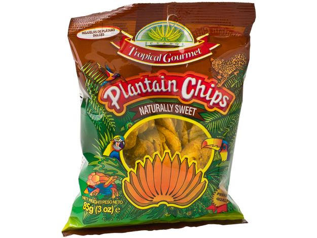 Süße Bananenchips (Plantain)