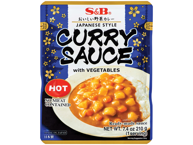 Currysauce mit Gemüse (Scharf)