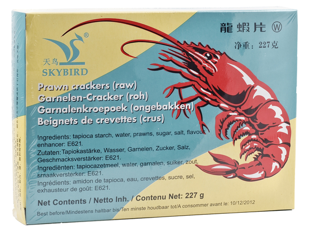 Garnelenchips (Roh)