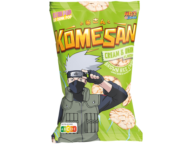 Chips Aus Braunem Reis Sahne & Zwiebeln