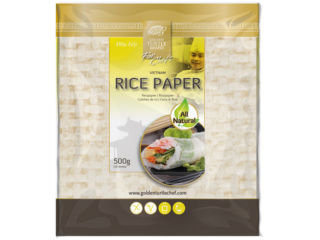 Reispapier Viereckig 19 cm