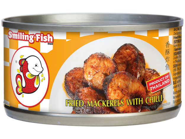 Frittierte Makrele mit Chili