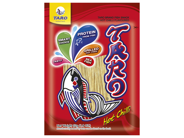 Heißer Chili Fischsnack