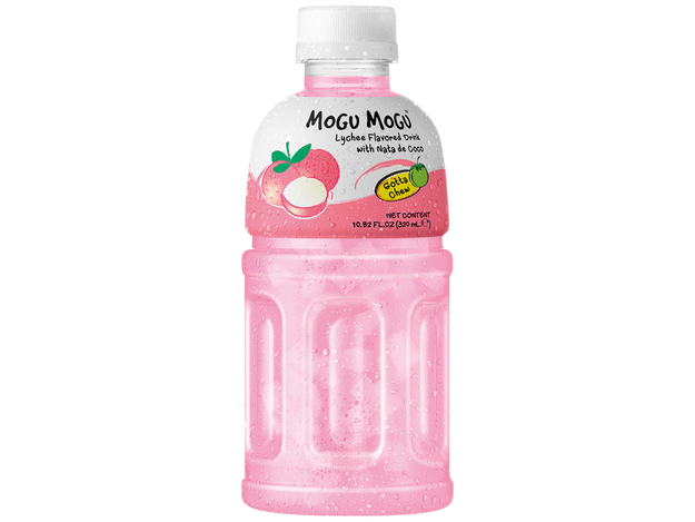 Litschigetränk mit Nata de Coco