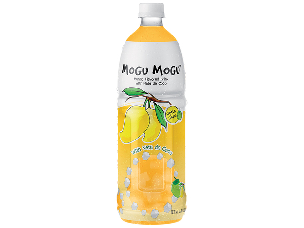 Mangogetränk mit Nata de Coco