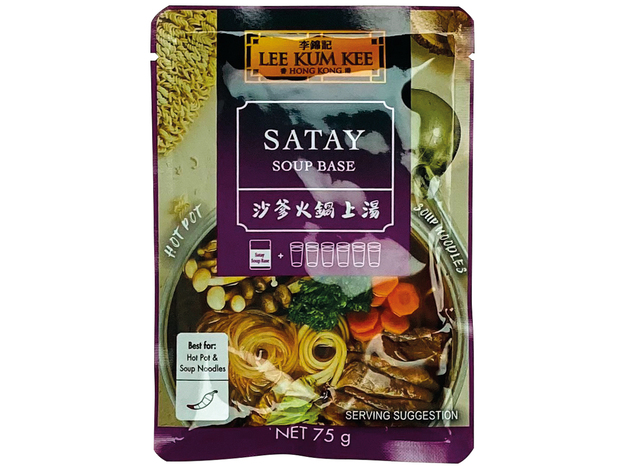 Suppenbasis für Satay Hot Pot
