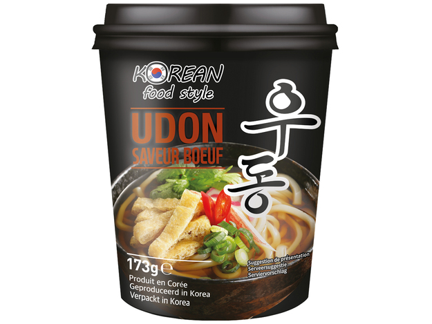 Korean Food Style vorgekochtes Ramen-Rindfleisch (in Tasse) 12 x 173 g