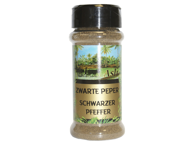 Schwarzer Pfefferpulver