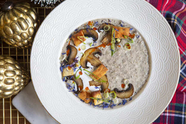 Cremige Shiitake Suppe