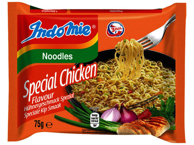 Instant Nudeln Huhn Speziell