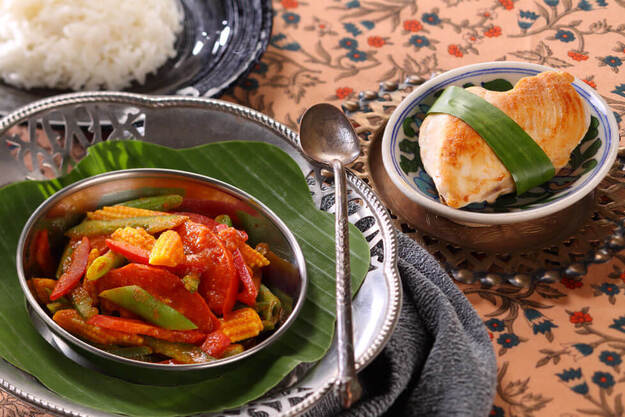 Vegetarisches Jalfrezi-Curry
