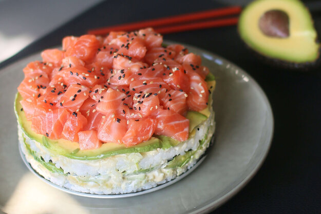 Sushi-Torte