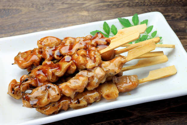Yakitori-Hühnchen
