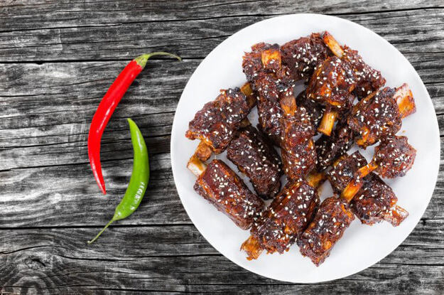 Sichuan BBQ-Rippchen