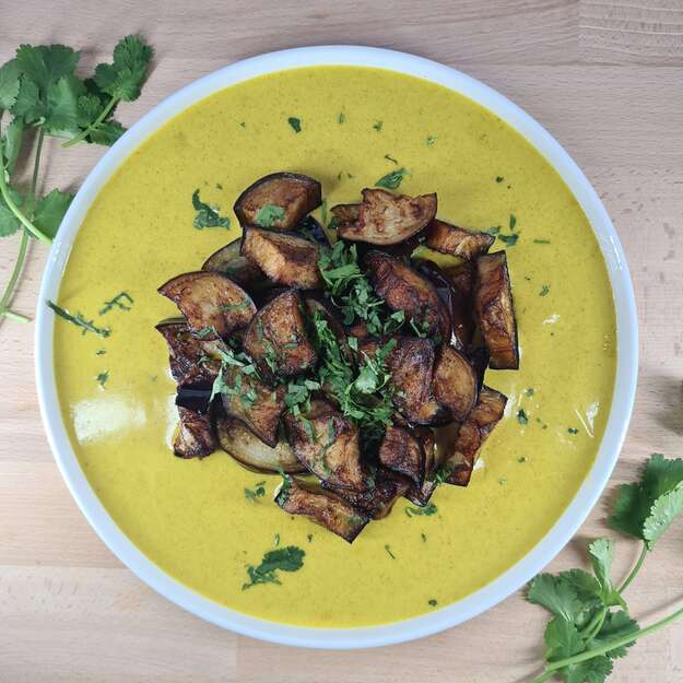 Auberginen-Curry