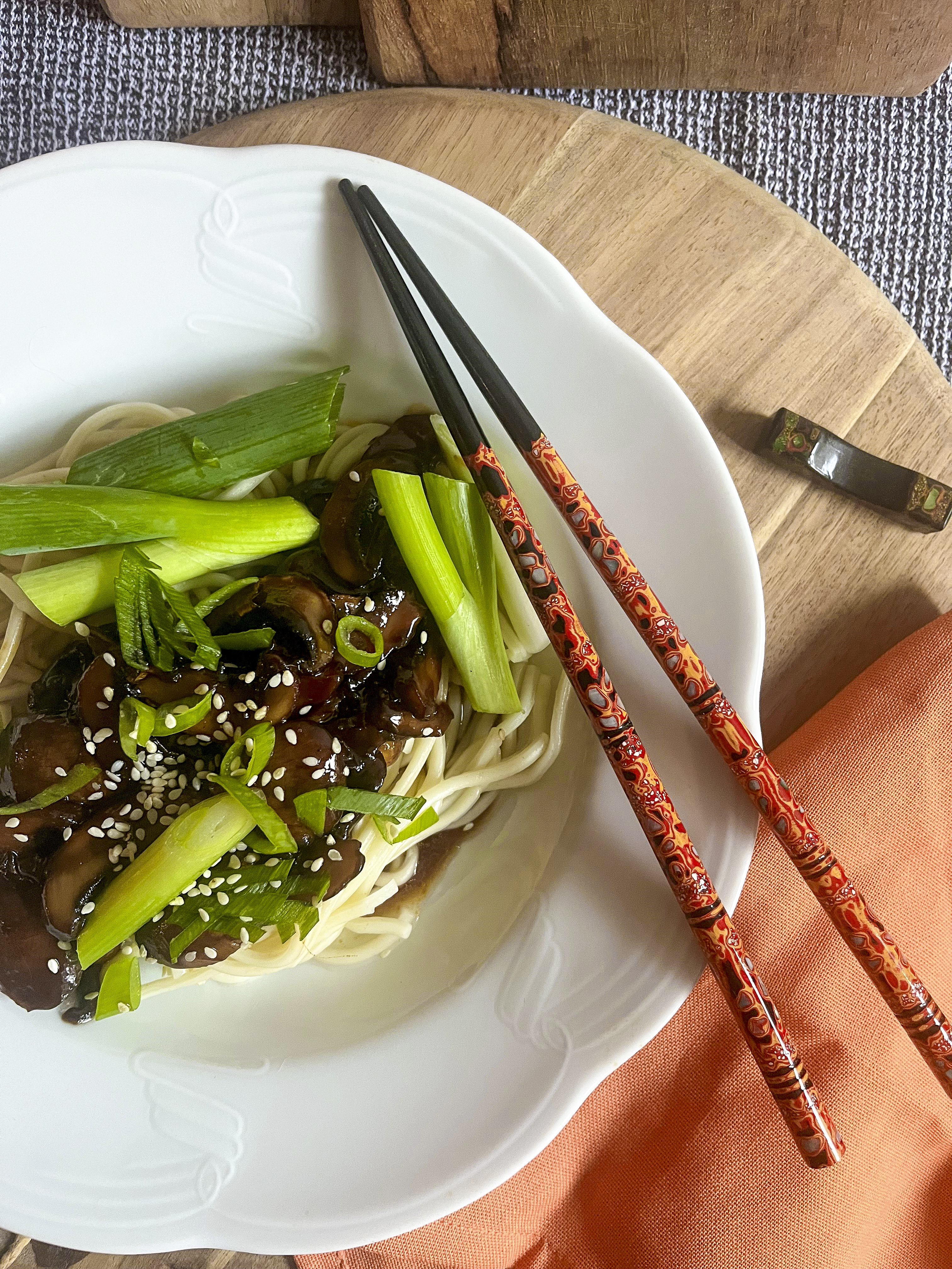 Sticky Shiitake